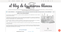 Desktop Screenshot of blogmarcasblancas.com