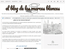 Tablet Screenshot of blogmarcasblancas.com